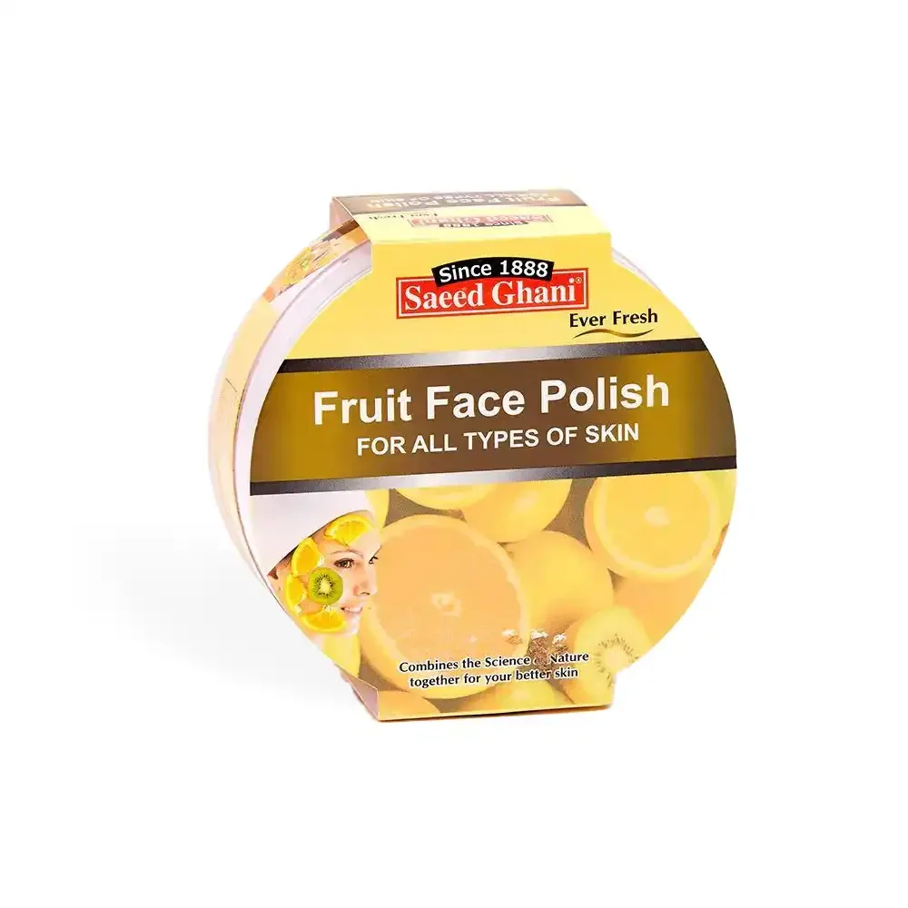 Saeed Ghani brightning fruit face polish (1) Saeed Ghani brightning fruit face polish