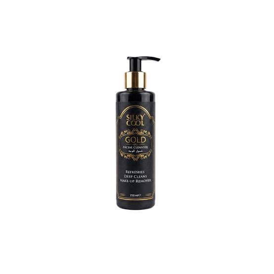 Silky cool gold facial cleanserr