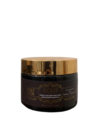 Silky Cool Gold Facial Wolcanic Mudmask