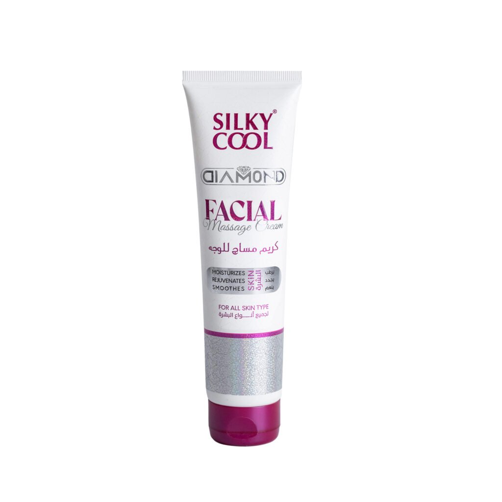 silky cool Diamond facial Massage cream