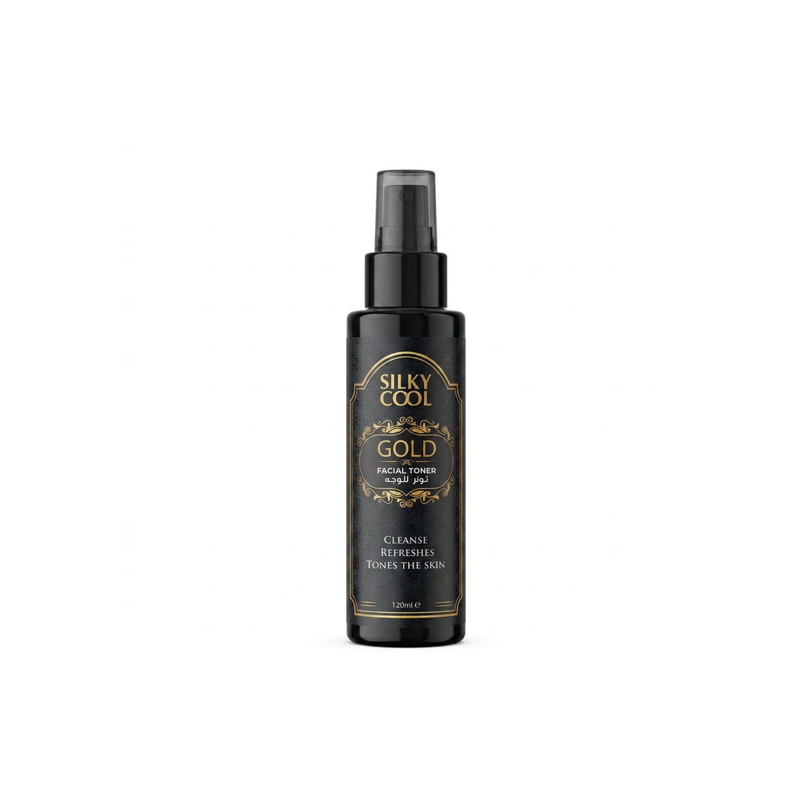 silky cool gold facial TONER