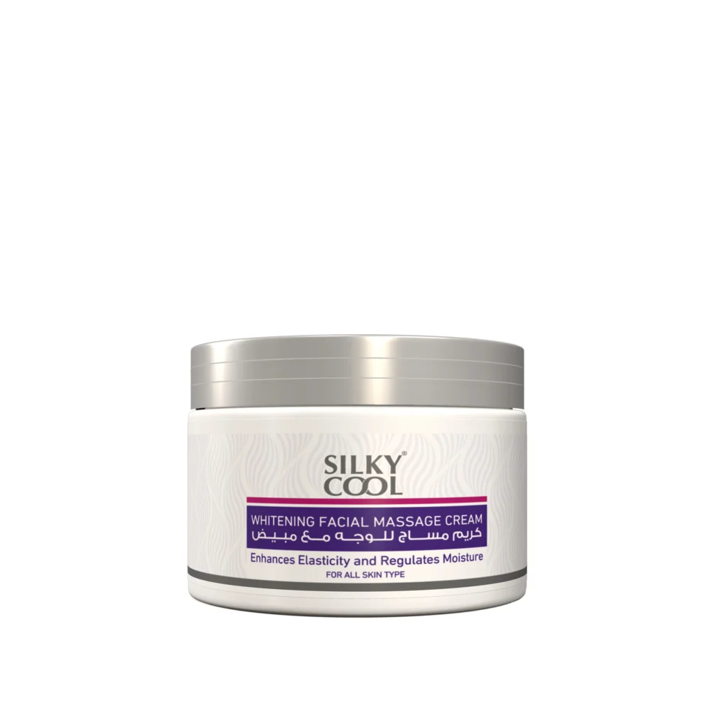silky cool whitening facial Message cream
