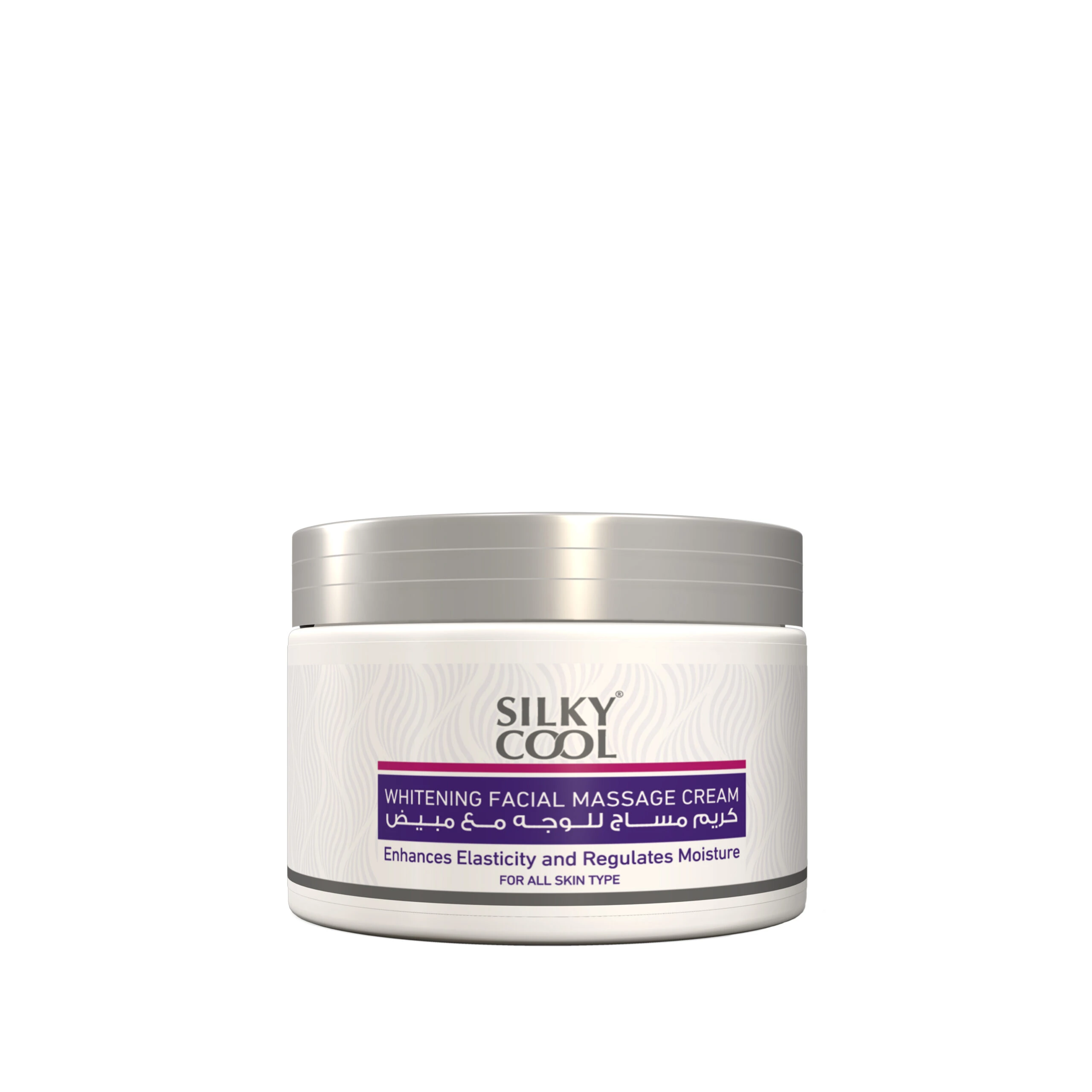 silky cool whitening facial Message cream