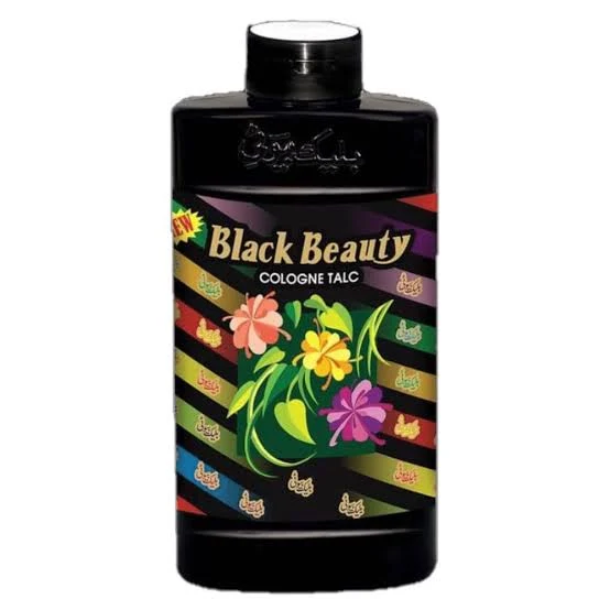 black beauty talcum powders
