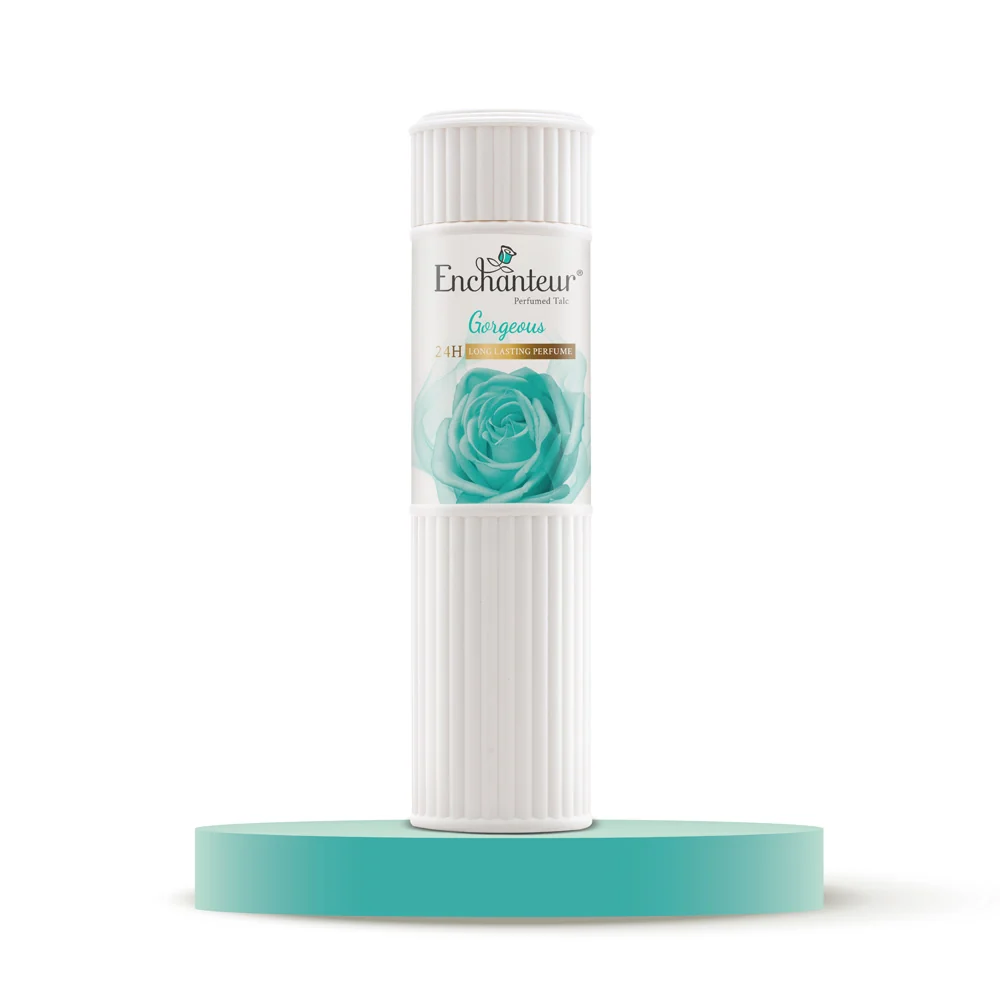 enchanteur gorgeous perfumed talcum powder