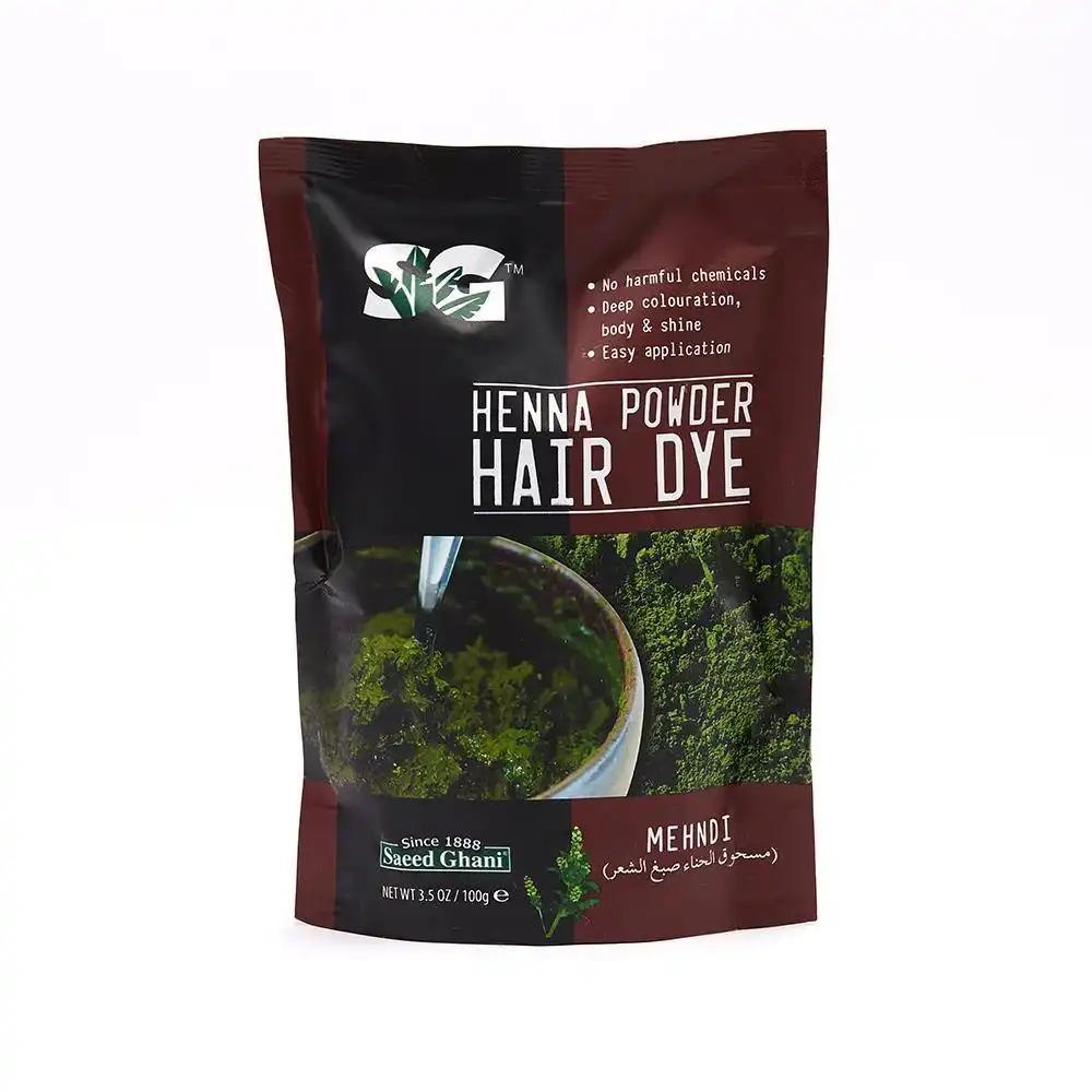 saeed ghani henna powder hair dye