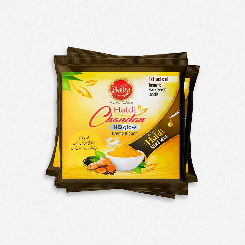 baba cosmetics haldi chandan hd glow creme bleach