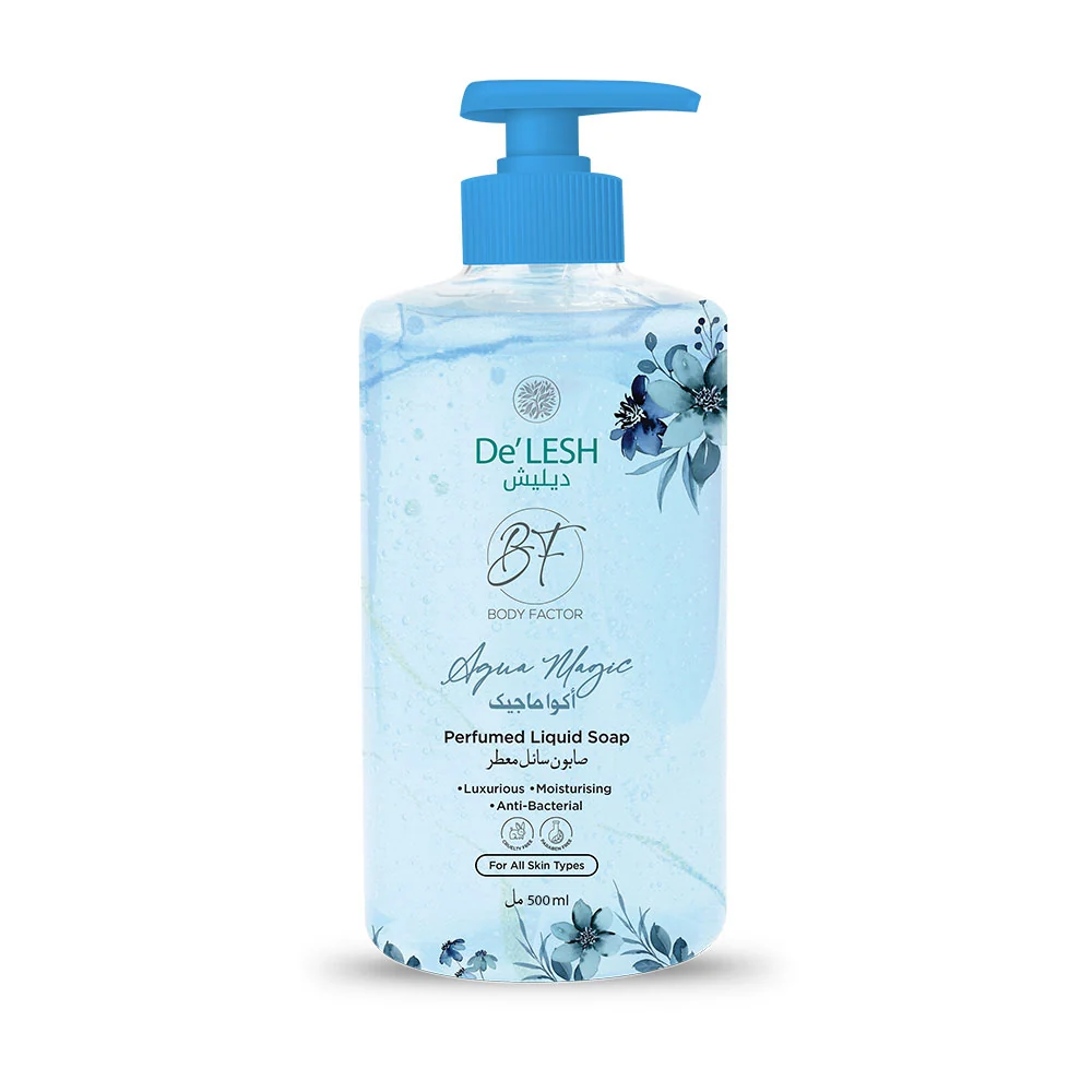 delesh body factor aqua magicperfumed liquid soap