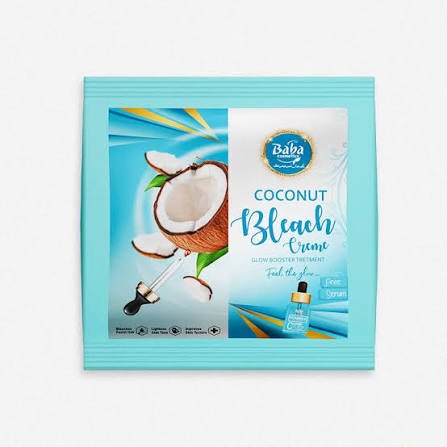 baba cosmetics coconut bleach creme
