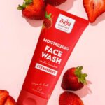 baba strawberry moisturizing face wash