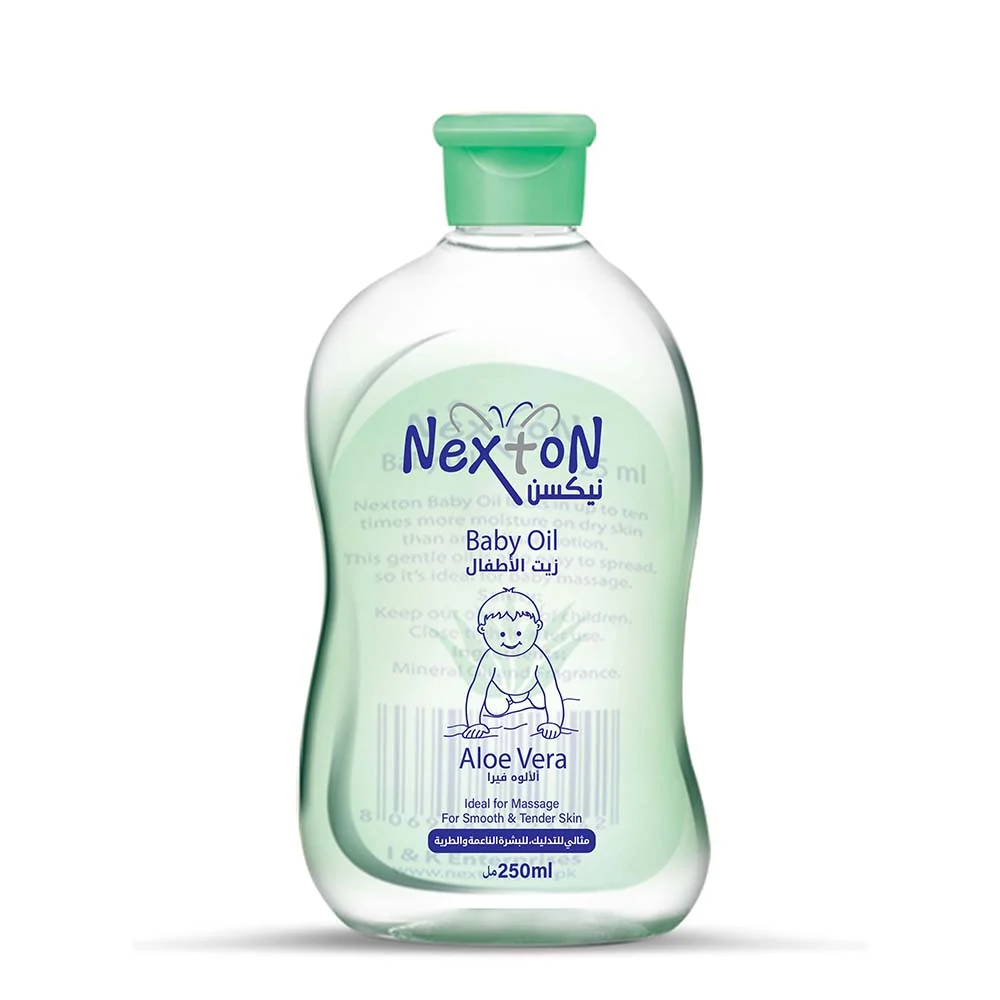 nexton aloe vera baby oil