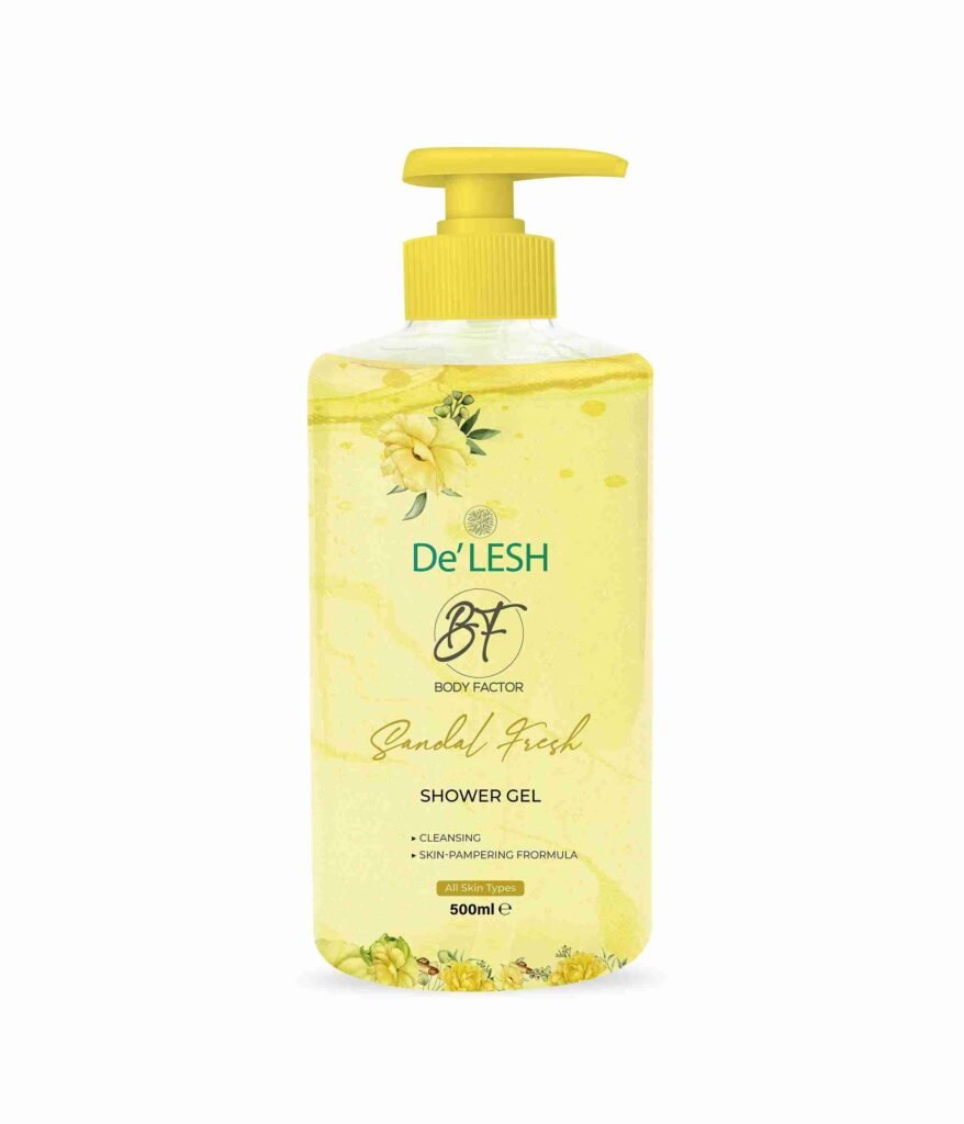 delesh body factor sandal fresh shower gell