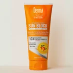 derma shine fast absorbing sunblock with spf70+++