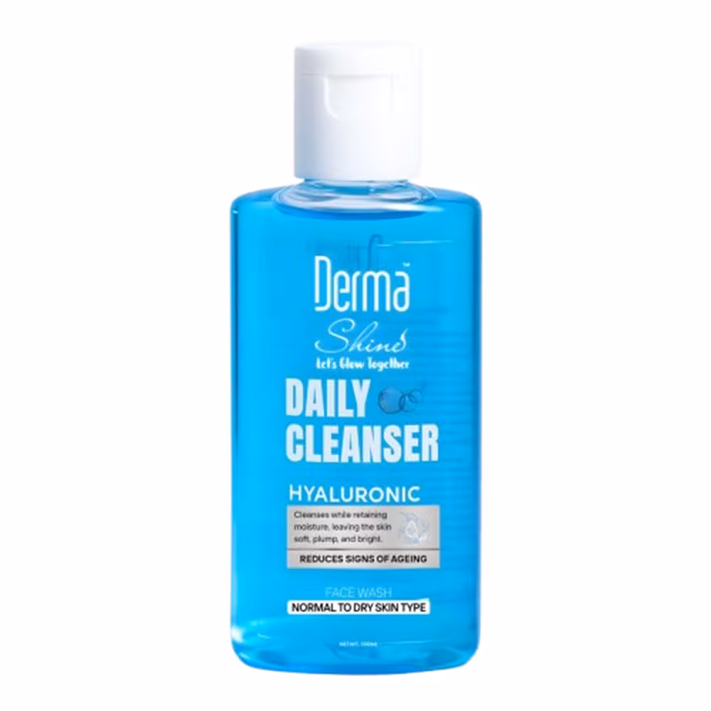 derma shines hyaluronic daily cleanser derma shines hyaluronic daily cleanser