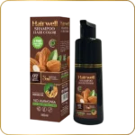 hairwell shampoo hair color (dark brown) bottle