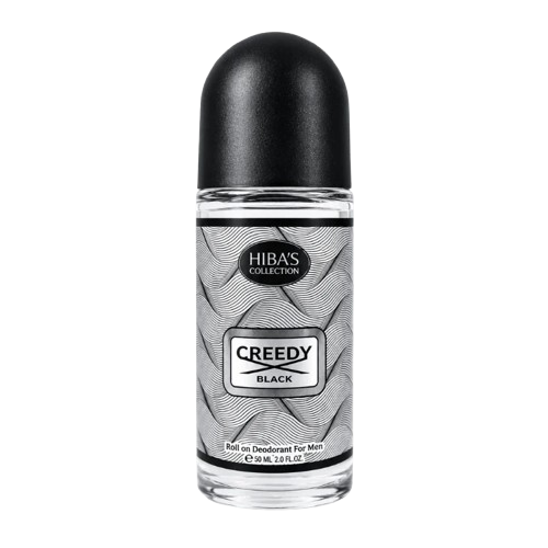 hiba's collection creedy black deodrant roll on