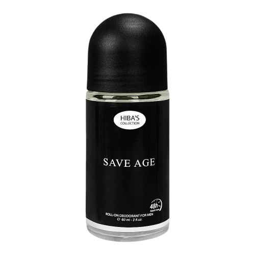 hiba's collection save age deodrant roll on