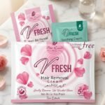 sheland V fresh hair removal cream sachet
