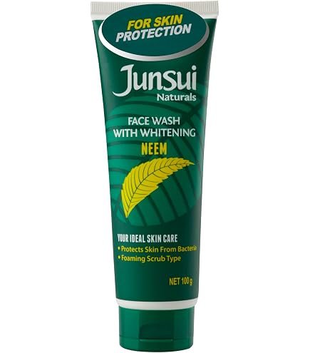 junsui naturals neem face wash