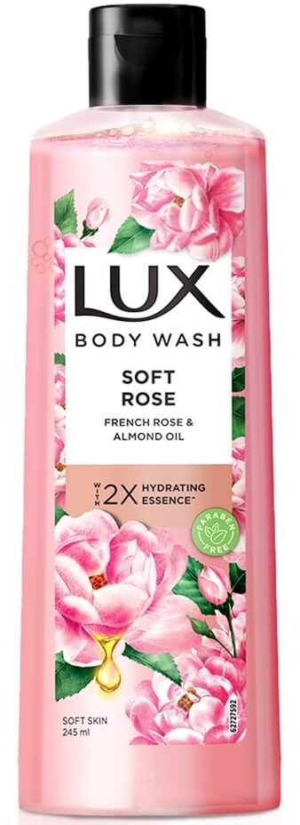 Lux Body Wash Soft Rose French Rose & Almond Oil