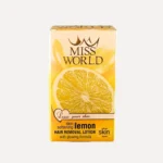 miss world skin softening lemon hair remover lotion