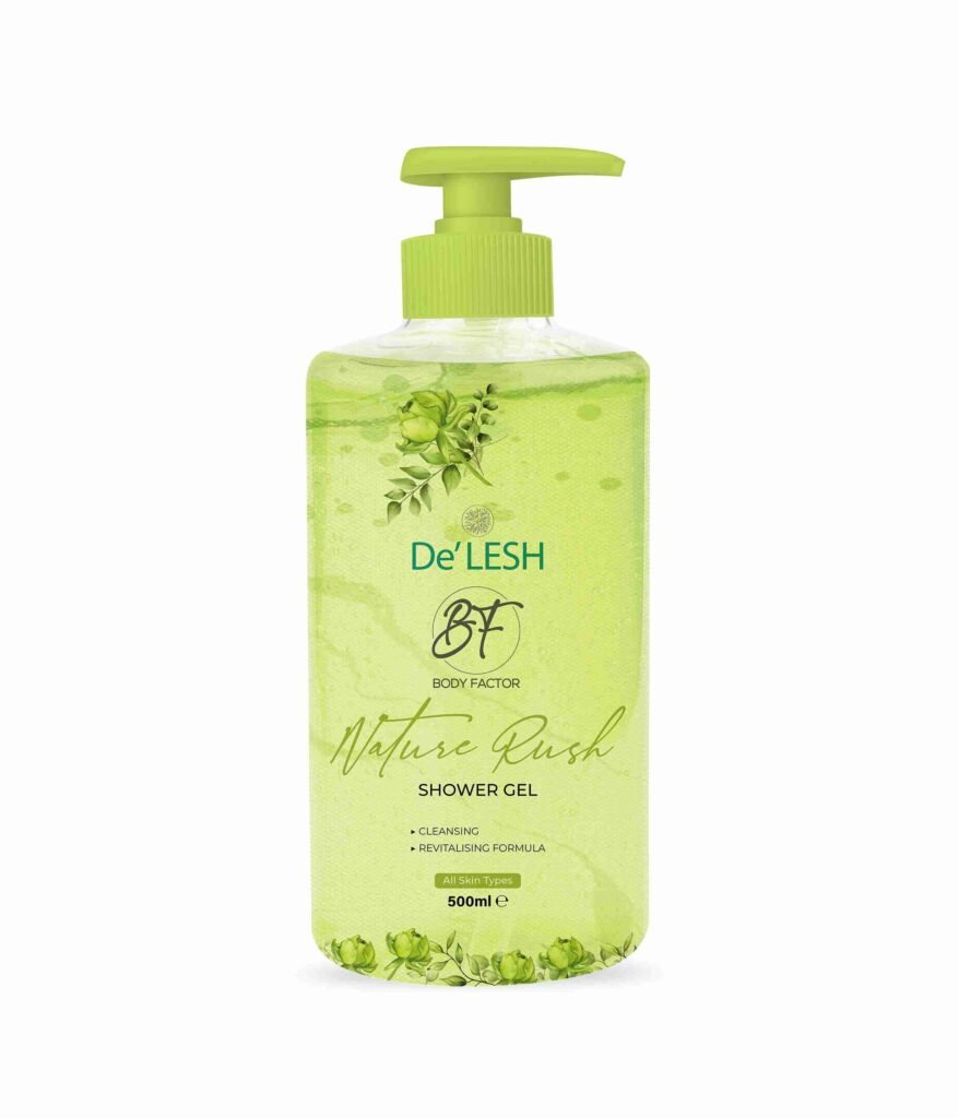 delesh body factor nature rush shower gel