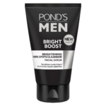 pond's men bright boost facial scrub