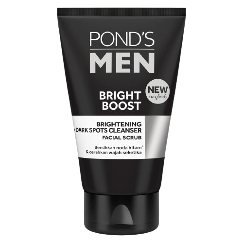 pond_s_men_bright_boost_facial_scrub-removebg-preview-removebg-preview pond's men acne sollution facial foam