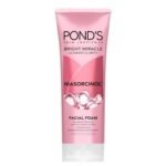 ponds bright miracle pinkish white face wash