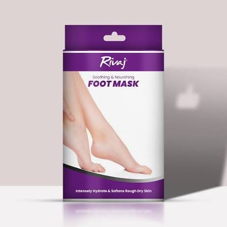 rivaj softening & nourishing foot mask `