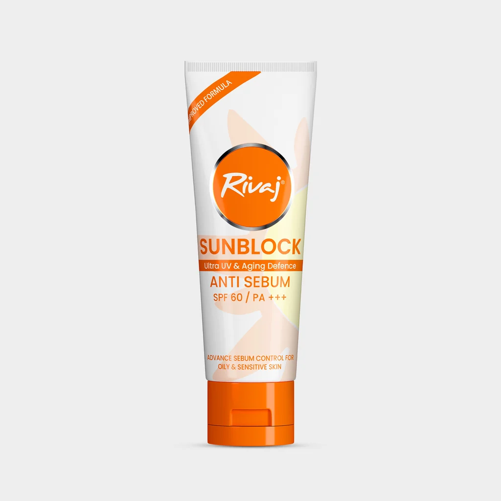 rivaj ultra uv & aging defence anti sebum Spf 60 / pa +++