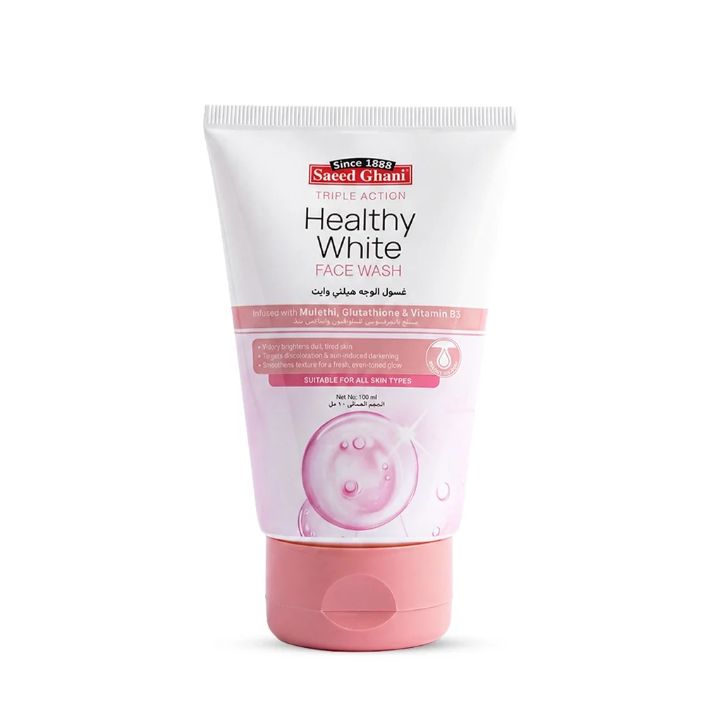 saeed ghani triple action healthy white face wash