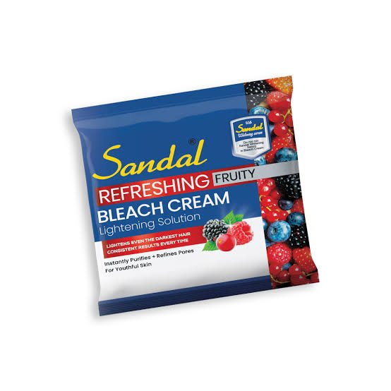 sandal refreshing fruity bleach cream