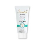 sandal whitening goat milk face wash