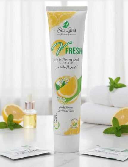 sheland lemon hair remover cream