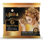ujooba gold & glow 24k brightening bleach cream