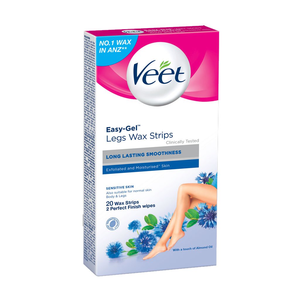 veet easy gel wax strip (sensitive skin) veet easy gel wax strip (sensitive skin)