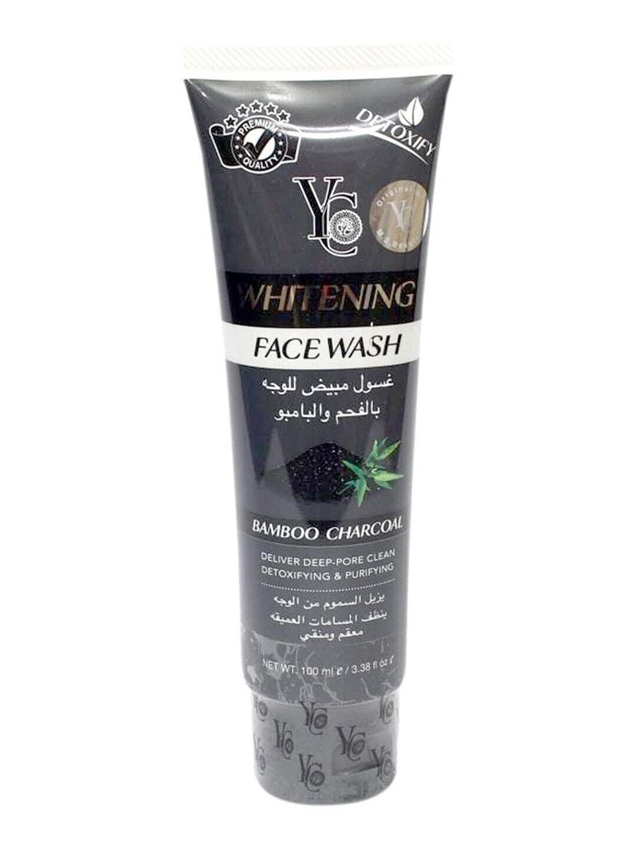 yc whitening face wash bamboo charcoal deep-pore clean