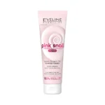 eveline pink snail glazed skin effect pdrn moisturizing cleansing face gel