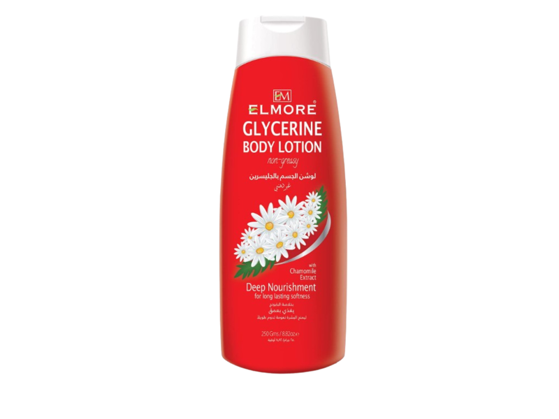 Elmore Glycerine Body Lotion with Chamomile Flower Extracts