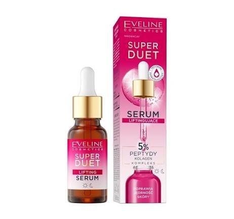 Eveline Super Duet 5%peptides Collagen lifting Serum