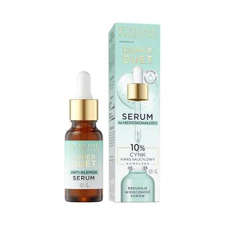 Eveline super duet 10% zinc Salicylic acid Anti_blemish Serum