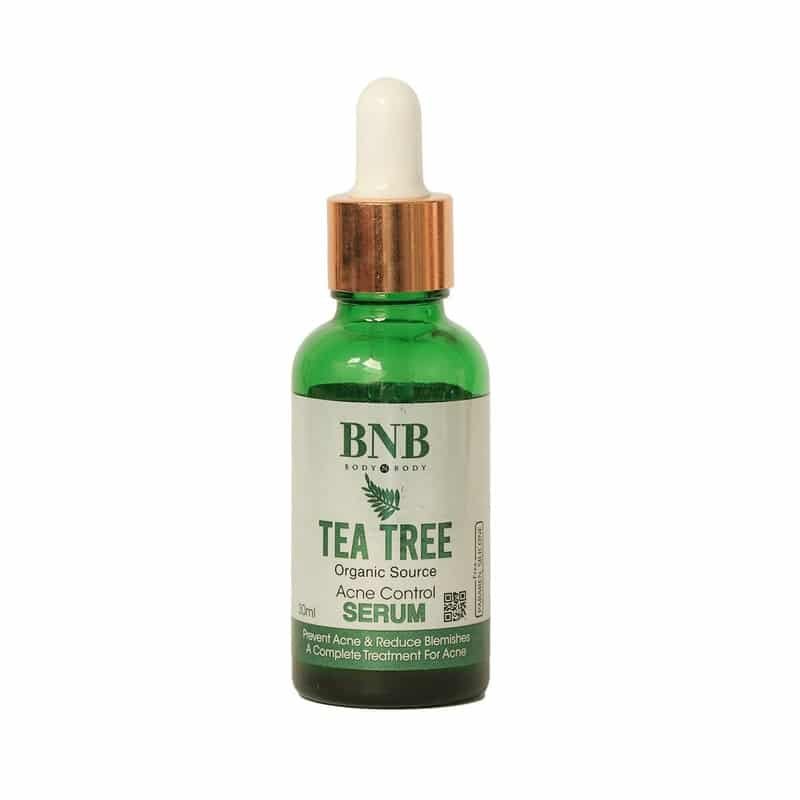 bnb tea tree organic source acne control serum