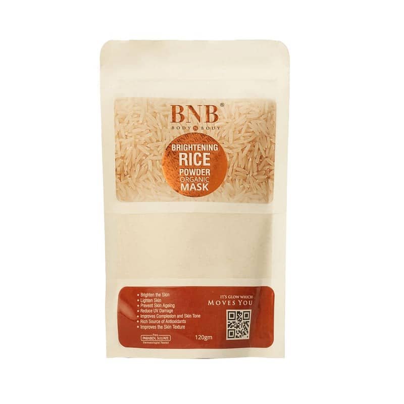 BNB BRIGHTENING rice powder oragnic mask