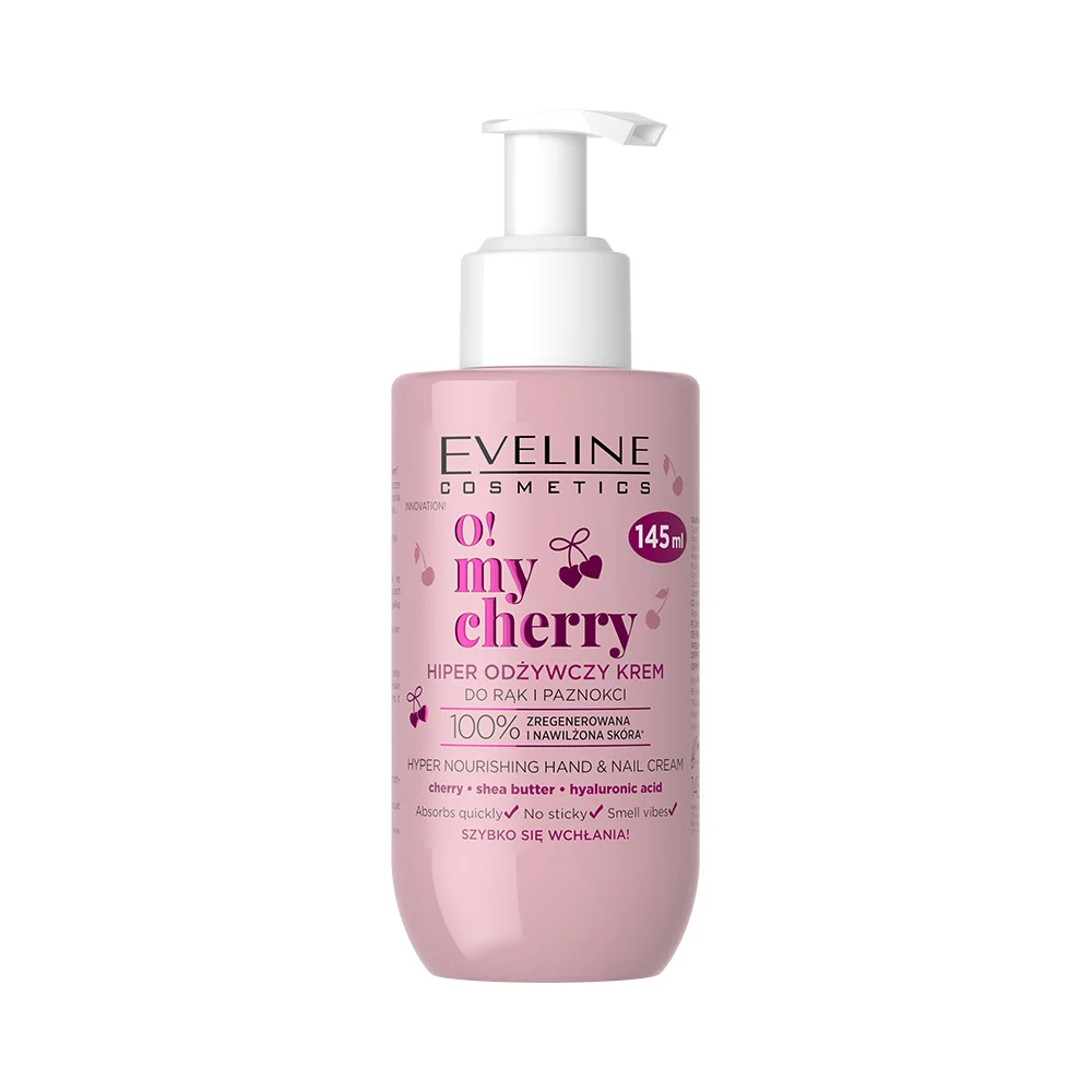 eveline O! My Cherry hyper moisturizing hand & nail cream