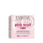eveline pink snail glazed skin effect pdrn moisturizing & nourishing capsule cream
