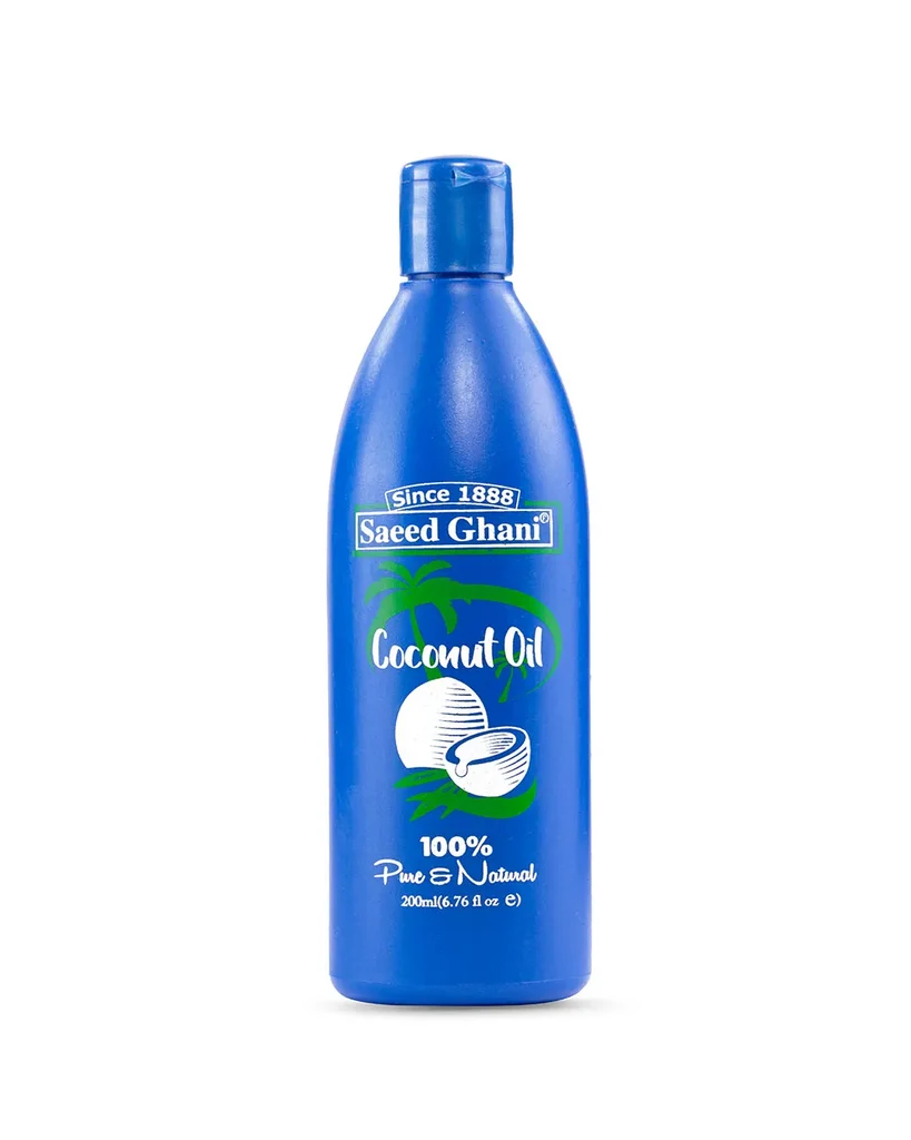 saeed ghani coconut oil