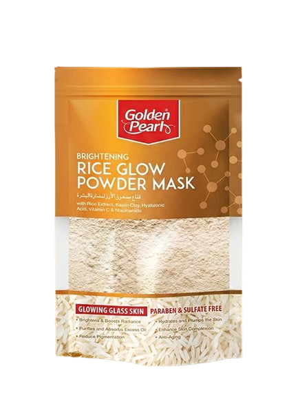 Golden Pearl Brightening Rice Glow Powder Mask