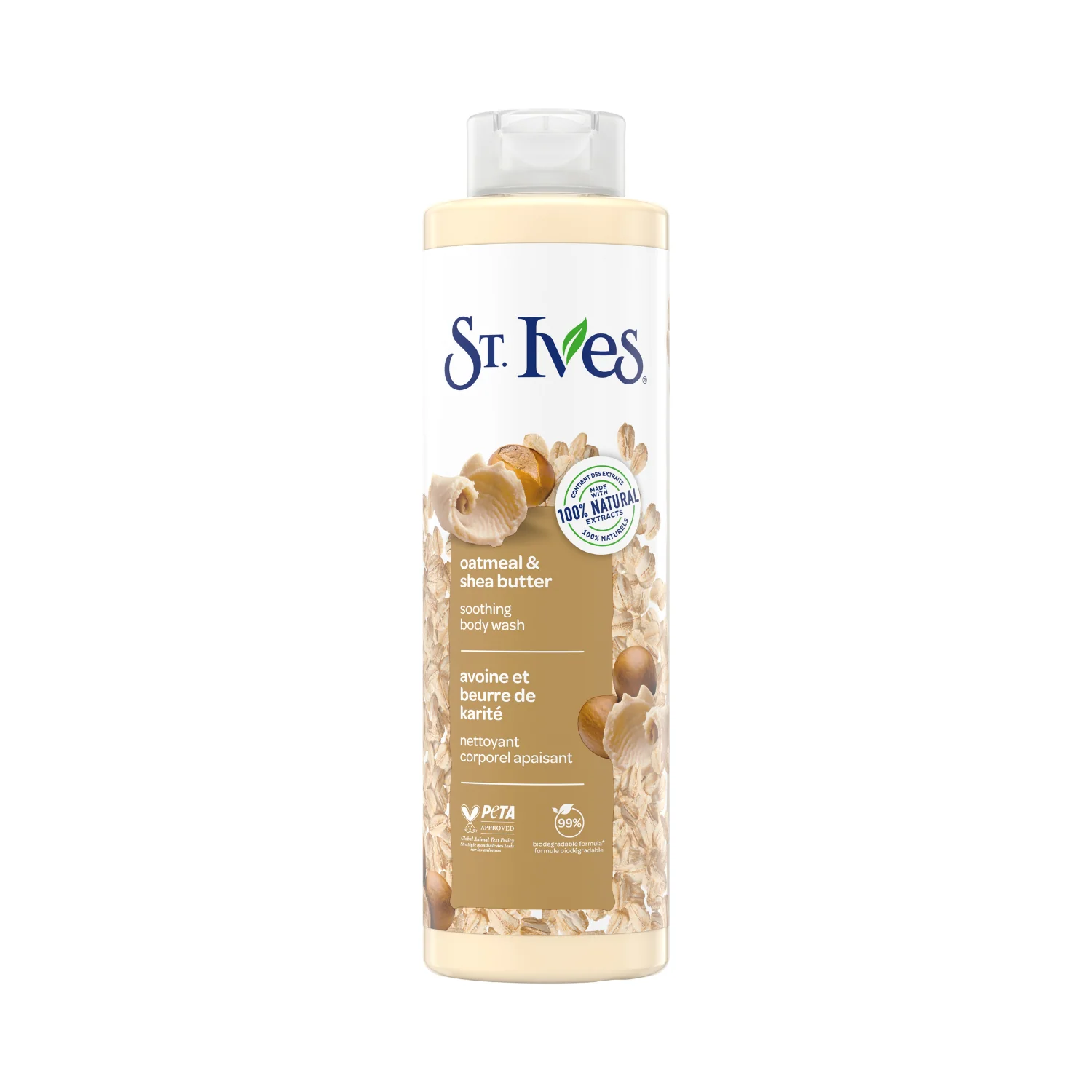 st.ives soothing body wash oatmeal & shea butter