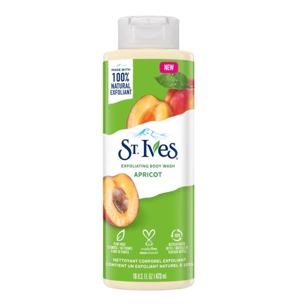 sti.ves exfoliating body wash apricot